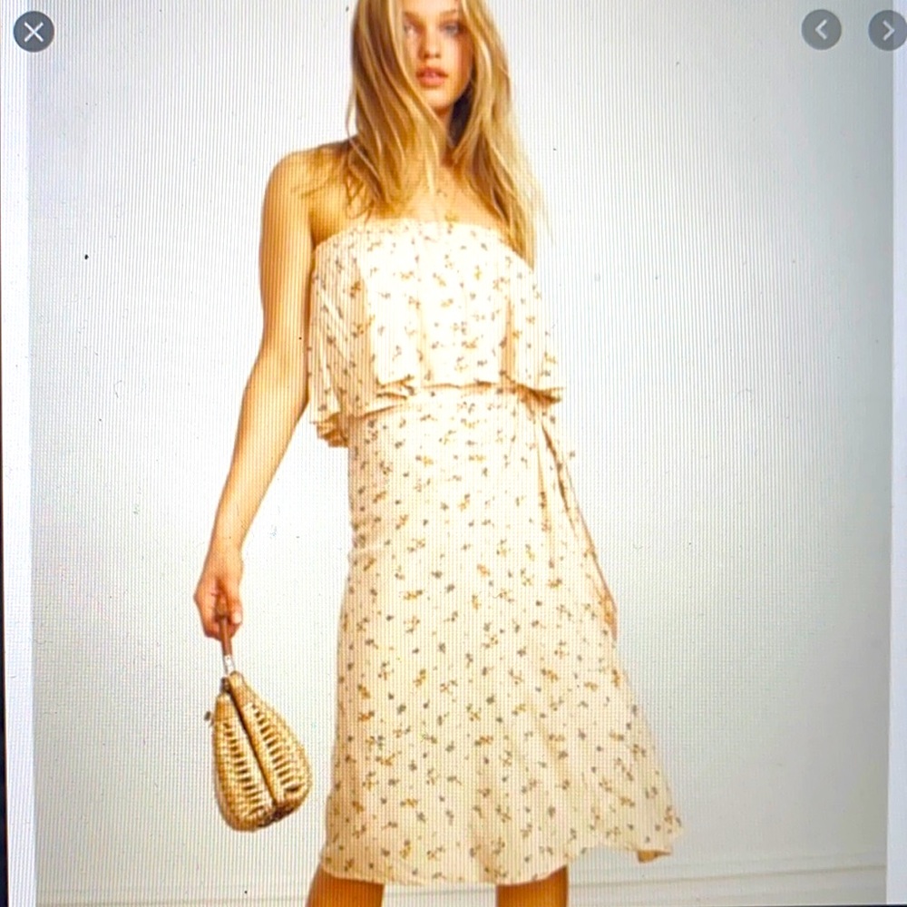 Faithfull Linnie Wrap Halter Top & Midi Skirt